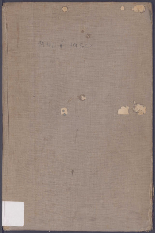 Table des successions et absences du bureau de Ham