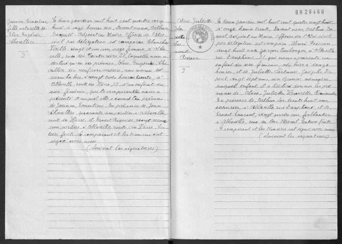 Abbeville : naissances