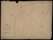Plan du cadastre napoléonien - Acheux-en-Amiénois (Acheux) : Bois (Le), B1
