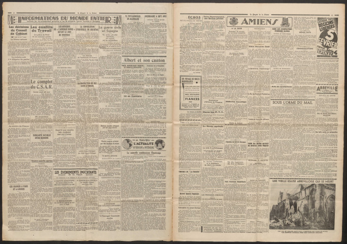 Le Progrès de la Somme, numéro 21315, 21 janvier 1938