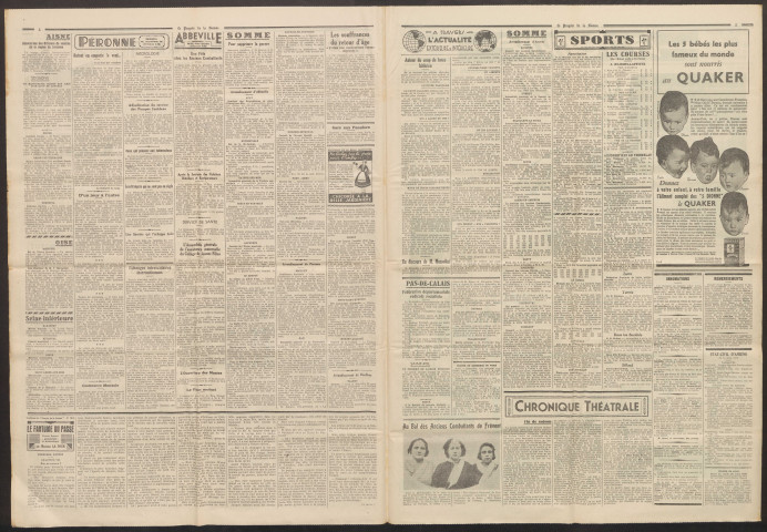 Le Progrès de la Somme, numéro 20650, 25 mars 1936