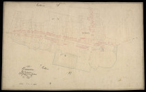 Plan du cadastre napoléonien - Aumont : A et B développées