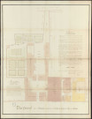 Plan général des bâtiments cours et jardins du Logis du Roy à Amiens (1780)