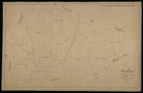 Plan du cadastre napoléonien - Bouvincourt-en-Vermandois (Bouvincourt) : Chef-lieu (Le), A1