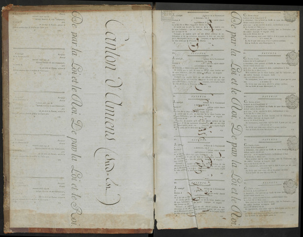 Tirage au sort (arrondissement d'Amiens) de l'année 1812