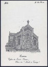 Lomme (Nord) : église du Sacré-Coeur - (Reproduction interdite sans autorisation - © Claude Piette)