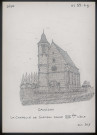Cauvigny (Oise ) : chapelle du château rouge - (Reproduction interdite sans autorisation - © Claude Piette)