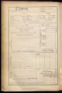 Comon, Charles Pascal, né le 10 août 1866 à Biarre (Somme), classe 1886, matricule n° 1326, Bureau de recrutement de Péronne