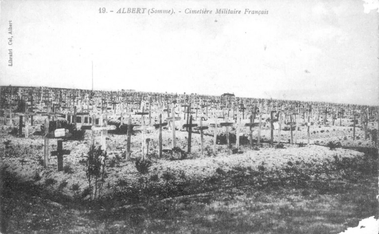 Albert (Somme).. Cimetière Militaire Français