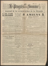 Le Progrès de la Somme, numéro 22186, 13 - 14 octobre 1940