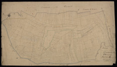 Plan du cadastre napoléonien - Thennes : Bois de l'Eglise (Le), D