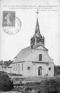 LA GRANDE GUERRE 1914-17 - Bataille de la Somme - L'église de CHUIGNOLLES - Church of Chuignolles
