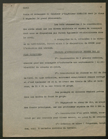 Témoignage de Danze (Capitaine commandant - ex addjudant chef de peloton en 1914) et correspondance avec Jacques Péricard