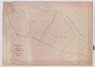 Plan du cadastre rénové - Sancourt : section ZB
