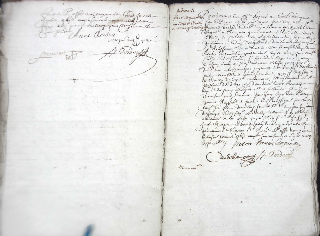 Etude de Me Antoine Perdu à Amiens (étude n°26). Minutes de l'année 1660