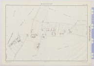 Plan du cadastre rénové - Becquincourt : section AB