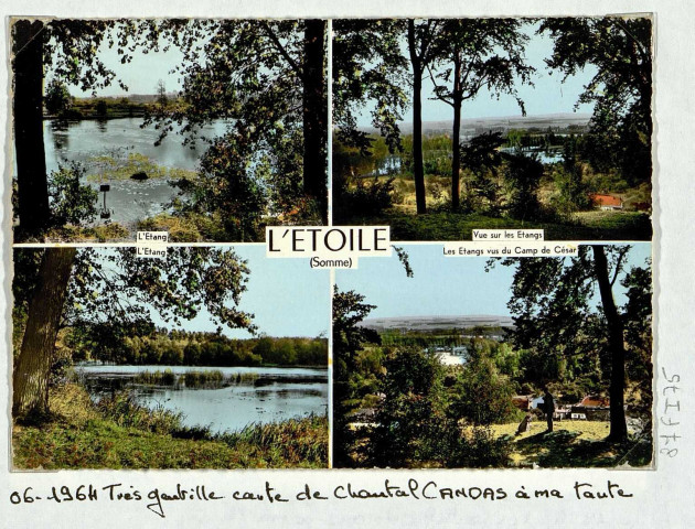 L'Etoile (Somme). Les étangs