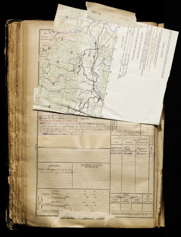 Cailleux, Jules Désiré, né le 13 août 1898 à Y (Somme), classe 1918, matricule n° 666, Bureau de recrutement de Péronne