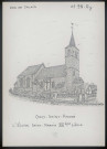 Gouy-Saint-André (Pas-de-Calais) : église Saint-Martin - (Reproduction interdite sans autorisation - © Claude Piette)
