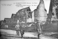 La guerre 1914-1917 - Les Ruines du Village - The Ruins of the Village