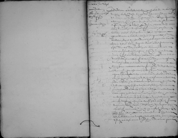 Etude de Me Claude Limeux à Amiens (étude n°5). Minutes de l'année 1646