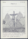 Abbeville : calvaire en bois - (Reproduction interdite sans autorisation - © Claude Piette)