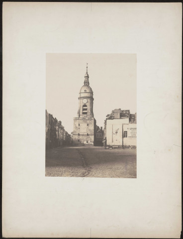 Le Beffroi d'Amiens en 1855