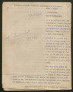Témoignage de Lancelot (Capitaine) et correspondance avec Jacques Péricard