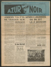 Azur et Noir. Bulletin officiel de l'A.A.C n° 3