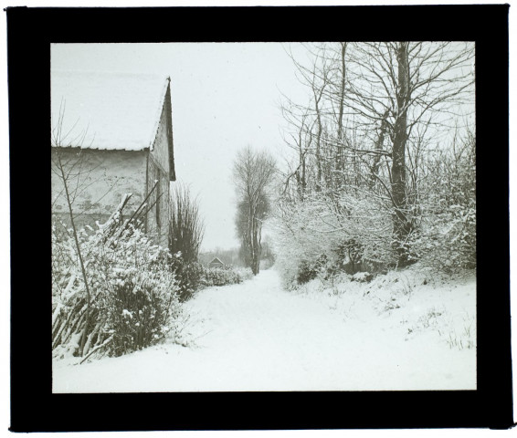 Saint-Sauveur - neige - 1934