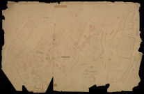 Plan du cadastre napoléonien - Fricamps : Village (Le), B