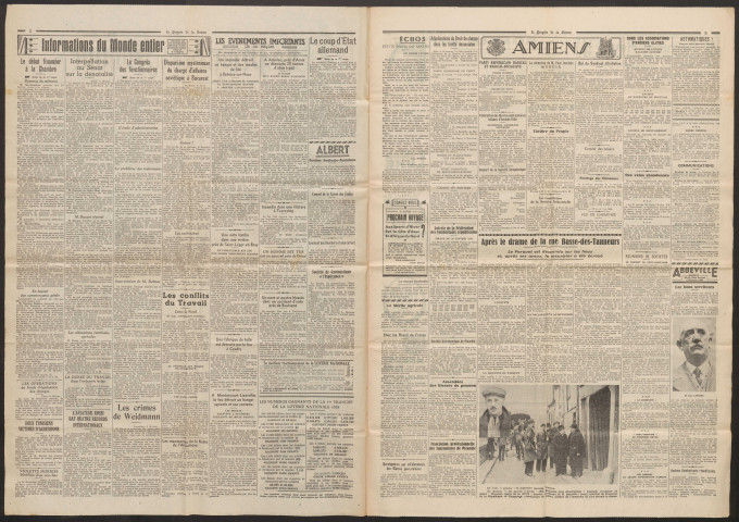 Le Progrès de la Somme, numéro 21334, 9 février 1938