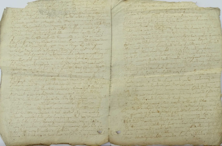 Etude de Me Jacques Godquin à Ault. Minutes des années 1650-1651