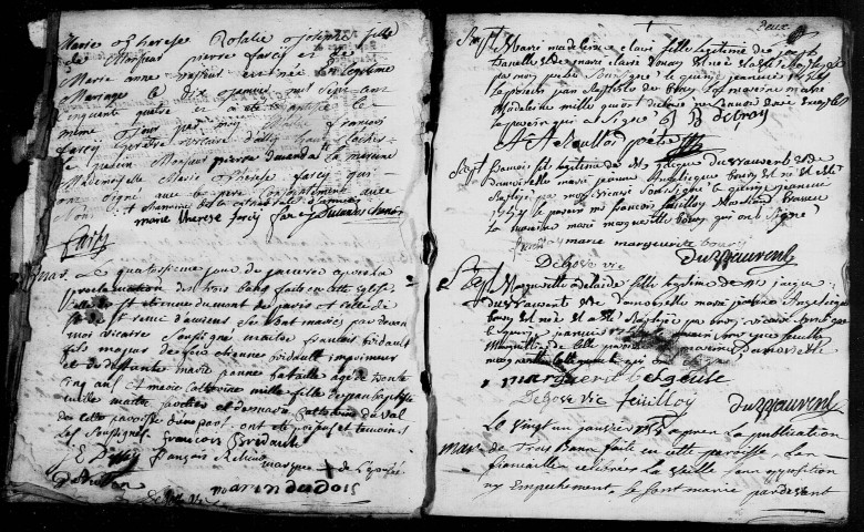 Amiens (Saint-Germain) : baptêmes, mariages, sépultures