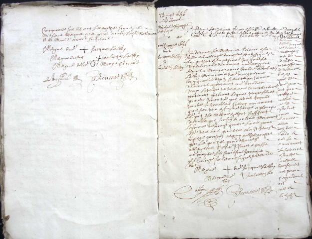 Etude de Me Pierre Trencart à Amiens (étude n°9). Minutes de l'année 1656