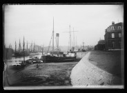 Dunkerque port vue prise près caserne des marins - octobre 1899