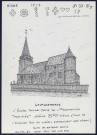 Lavaqueresse (Aisne) : église Notre-Dame de l'Assomption fortifiée - (Reproduction interdite sans autorisation - © Claude Piette)