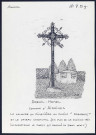 Dreuil-Hamel (commune d'Airaines) : calvaire du cimetière - (Reproduction interdite sans autorisation - © Claude Piette)