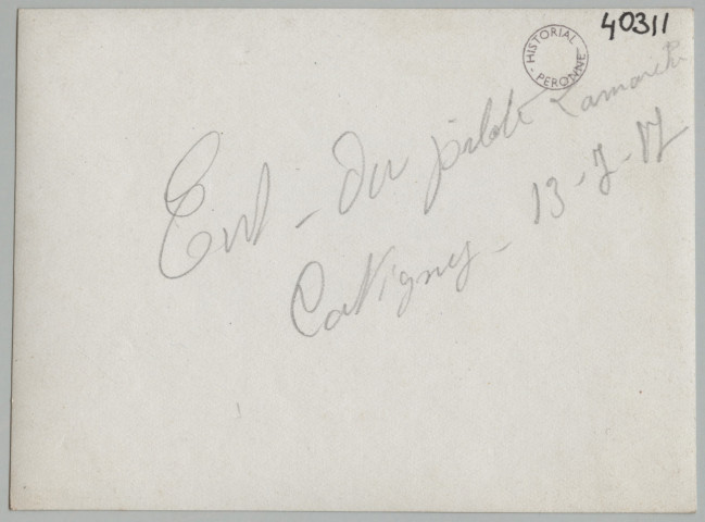 ENTERREMENT DU PILOTE LAMARCHE.13-7-17