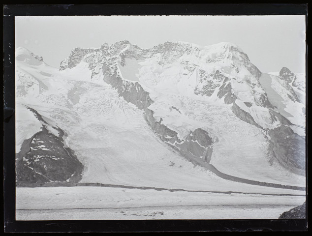 Vue prise au Gornergrat - le Mont-Rose - juillet 1903