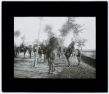 Manoeuvres du service de santé - les généreaux - route de Dury - octobre 1902
