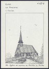 Le Fresne (Eure) : l'église - (Reproduction interdite sans autorisation - © Claude Piette)