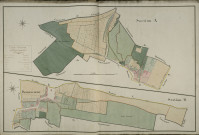 Plan du cadastre napoléonien - Remiencourt : A et D