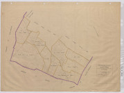 Plan du cadastre rénové - Fresneville : section unique 2