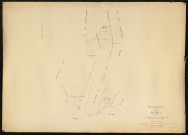 Plan du cadastre rénové - Miannay : section A1