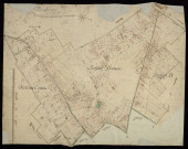 Plan du cadastre napoléonien - Rosières-en-Santerre (Rosières) : C2, D2 et D4