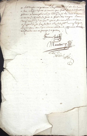 Etude de Me Jean Duval à Amiens (étude n°8). Minutes de l'année 1662