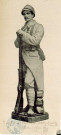 Guerre 1914-1918. Modèle statuaire pour monument aux morts
