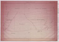 Plan du cadastre rénové - Fresne-Mazancourt : section ZB