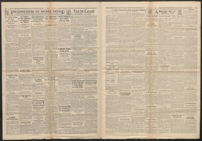 Le Progrès de la Somme, numéro 21668, 17 janvier 1939